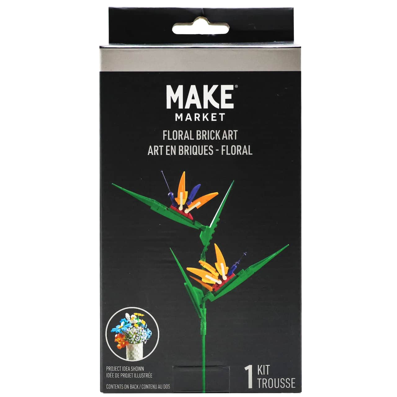 Bird of Paradise Floral Brick Art Kit by Make Market®